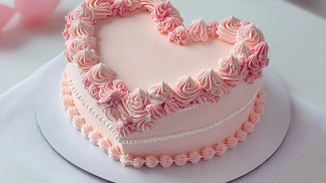 heart cake